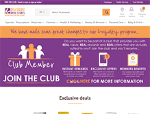 Tablet Screenshot of discountdrugstores.com.au